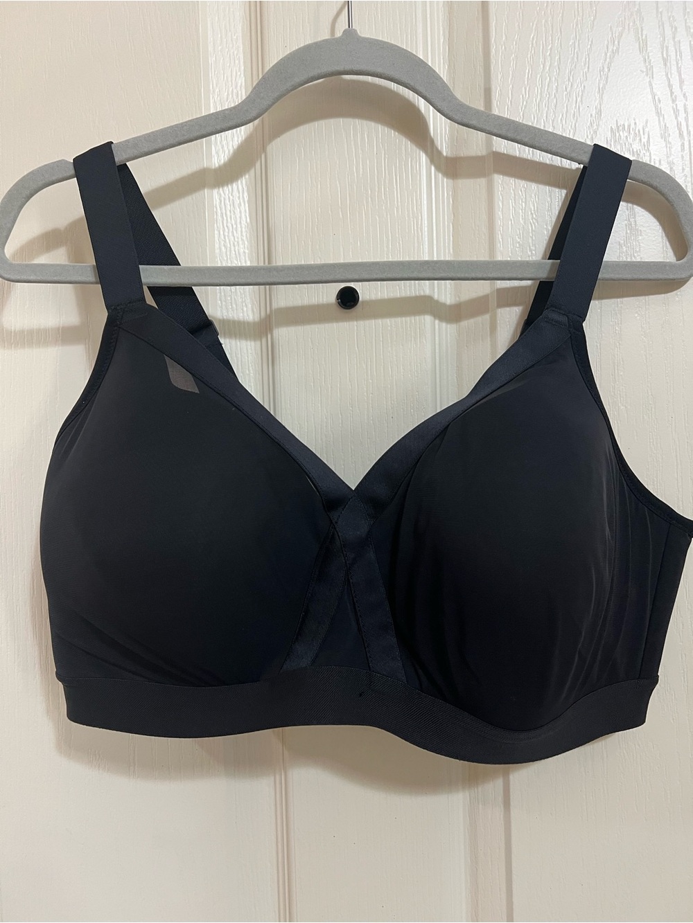 Honeylove Seamless Wireless Black Support Bra